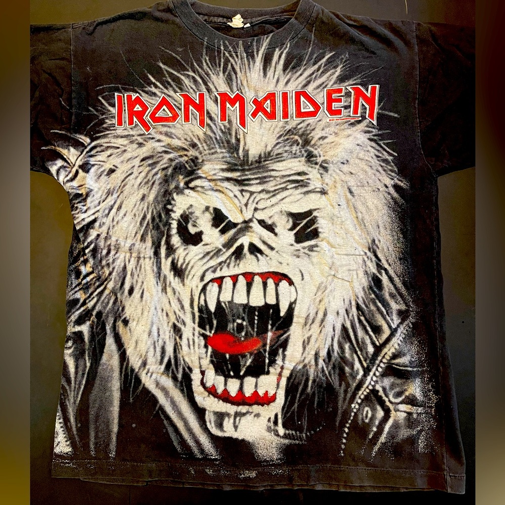 Very Rare Promotional Iron Maiden T-Shirt